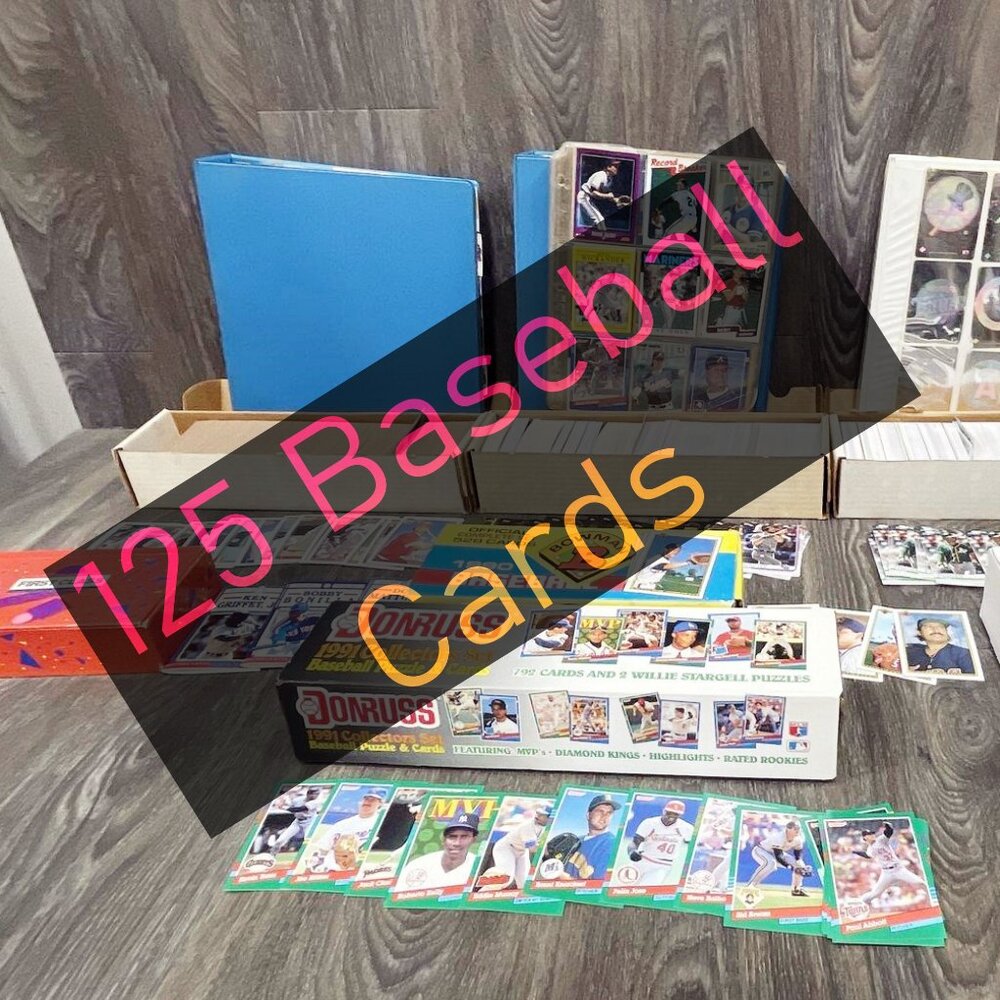 Baseball Cards Lot Set Box Mint